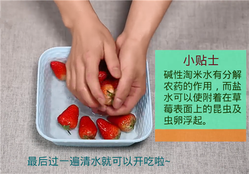 草莓怎么洗 草莓怎么洗才干净