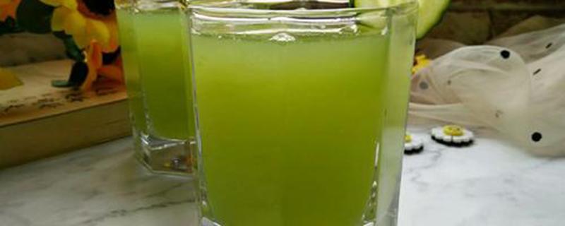 黄瓜蜂蜜汁的功效和作用 黄瓜蜂蜜汁适合什么时候喝最好