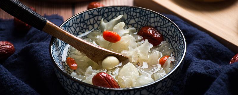 银耳红枣汤能减肥吗 银耳红枣汤能减肥吗?