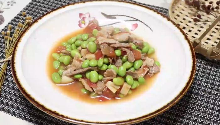 番茄青豆炒肉片做法  番茄青豆炒肉片怎么做