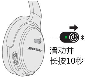 BOSE QC35耳机怎么清除配对信息