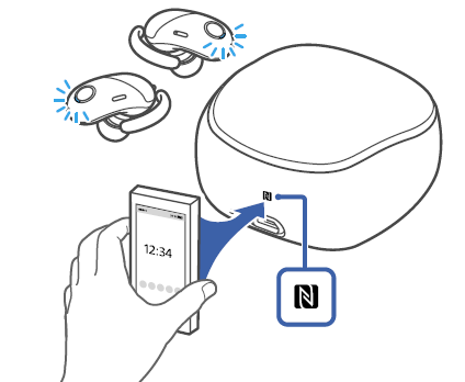 索尼WF-SP700N耳机NFC连接指南