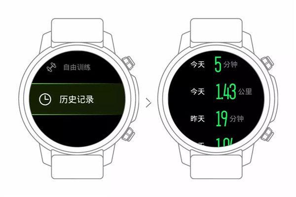 Pacewear HC怎么查看运动数据