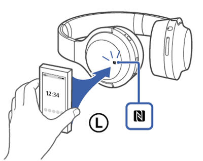 索尼WH-H800耳机NFC连接方法