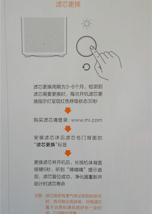 小米空气净化器2怎么用