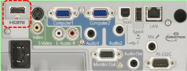 爱普生CH-TW5400用HDMI线连接显示无信号怎么办