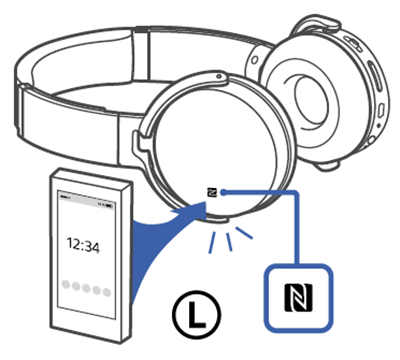 索尼MDR-XB650BT耳机NFC连接方法