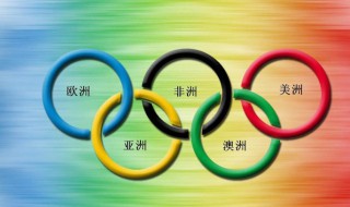 奥运五环的颜色分别代表什么 奥运五环的颜色象征的意思
