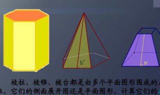 台体的高怎么求（台体面积怎么求）