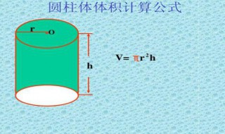 告诉圆柱底面积如何求体积 知道圆柱的体积求底面积