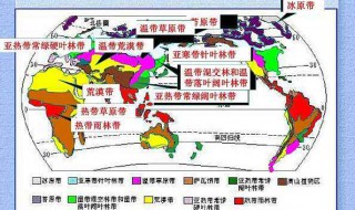 温带荒漠带分布 温带荒漠带分布图