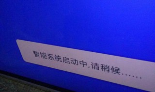 智能电视系统启动中,请稍后（智能电视系统启动中,请稍后 您仍可以调节音量）