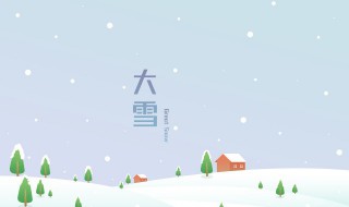 大雪节气的古诗 大雪节气的古诗四句