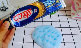 牙膏怎样才能做成起泡胶 牙膏怎样才能做成起泡胶不用胶水