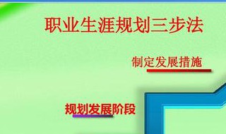 职业生涯发展又称为什么 职业生涯发展又称为什么