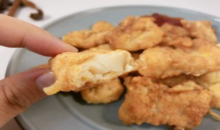 油炸香酥鳕鱼块 油炸香酥鳕鱼块怎么做