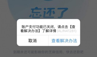 支付宝逾期了会有什么后果（支付宝逾期会有什么大问题嘛?）