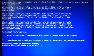 笔记本偶尔出现蓝屏怎么回事 笔记本偶尔出现蓝屏怎么回事儿