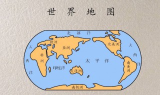 世界地图怎么画 世界地图怎么画七年级