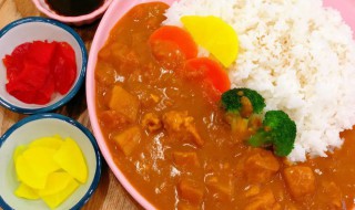 咖喱鸡腿米饭的做法 咖喱鸡腿米饭的做法视频