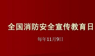 我国的消防宣传活动日是哪一天（我国消防活动宣传日是哪年）