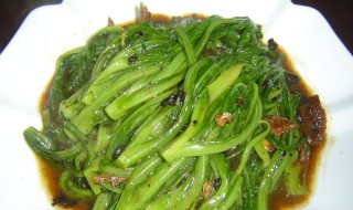 豆豉鲮鱼油麦菜做法 豆豉鲮鱼油麦菜做法步骤