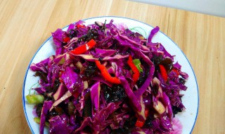紫油菜怎么做好吃（紫油菜图片）