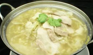 酸菜川白肉的做法 酸菜汆白肉的做法和步骤