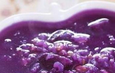 紫薯山药小米粥的功效 紫薯山药小米粥的功效和作用