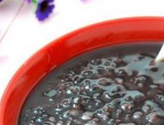紫米粥的材料和做法教程 紫米粥的原料