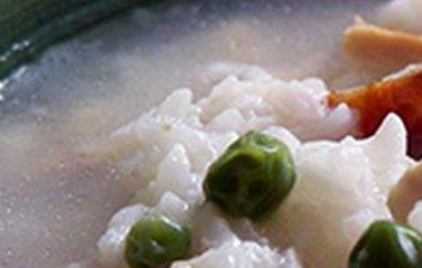 豌豆素鸡粥的材料和做法步骤教程（豌豆鸡肉粥）