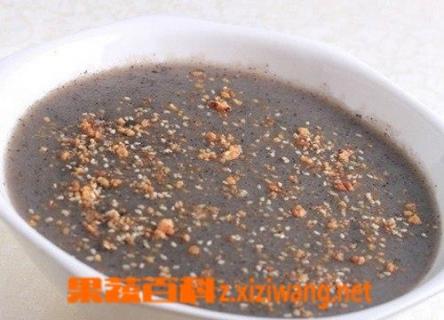 黑芝麻粥的做法 黑芝麻粥的做法和功效