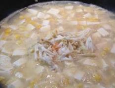 蟹肉豆腐粥的材料和做法步骤 蟹肉豆腐粥的材料和做法步骤视频