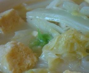 白菜炖冻豆腐如何做好吃 白菜炖冻豆腐如何做好吃视频