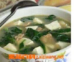 豆腐菠菜汤的做法 西红柿鸡蛋豆腐菠菜汤的做法