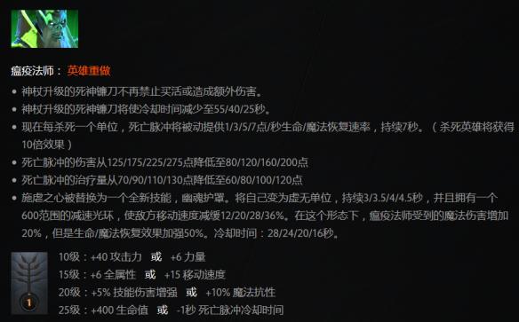 《DOTA2》7.0版新瘟疫法师NEC打法攻略 7.0版瘟疫法师怎么玩