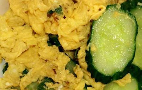 黄瓜鸡蛋减肥法