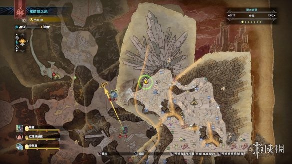 怪物猎人世界冰原龙结晶之地全宝箱位置介绍 龙结晶之地宝箱_网