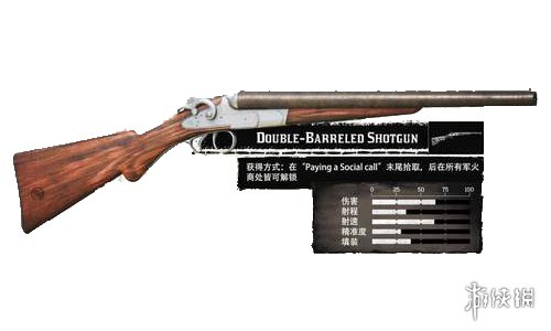 荒野大镖客2全霰弹枪中文图鉴一览 全霰弹枪获取方法一览 削短型霰弹枪