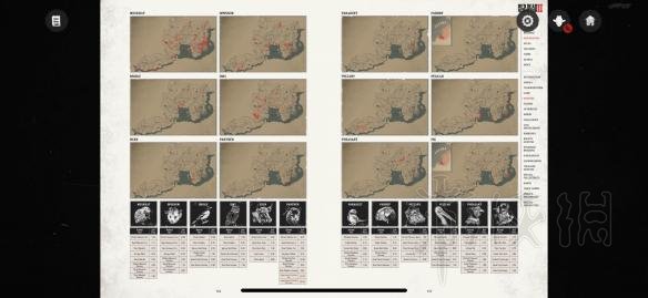 荒野大镖客2物种分布位置地图一览 荒野大镖客2物种有哪些