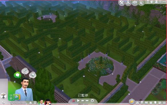 《模拟人生4》同欢共乐维勒村庄城堡及迷宫体验分享