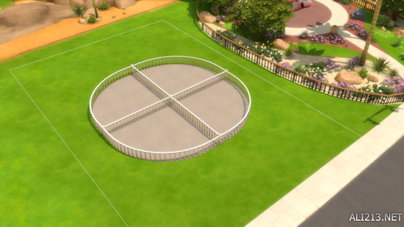《模拟人生4》圆形的阳台制作教程