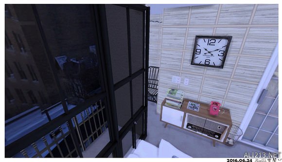 《模拟人生4》三层小楼制作图赏