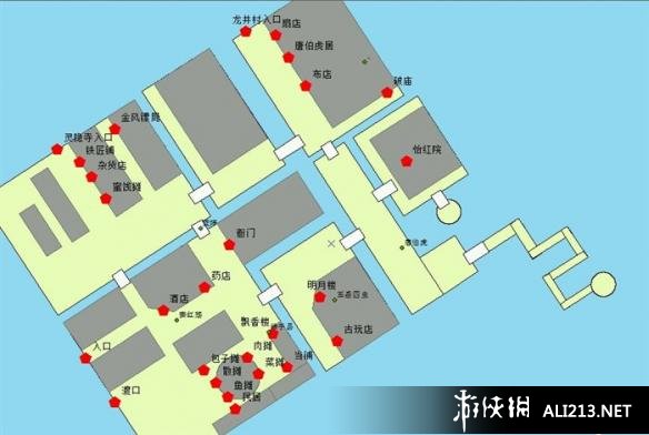 《侠客风云传》大地图展示攻略 正派路线大地图任务要点 大地图