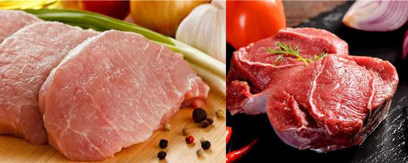 牛肉和猪肉的区别