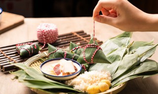 软香滑口的几种粽子的做法 粽子几种口味的做法