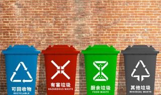 南宁生活垃圾主要分为哪四类 南宁市垃圾分类的题目及答案