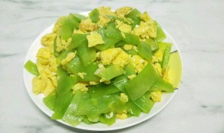 青笋炒鸡蛋的做法（青笋炒鸡蛋的做法大全家常豆腐怎么做好吃）
