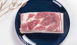 肋条肉是猪肉哪个部位 肋条猪肉图片