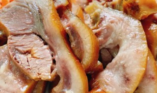 蒸猪头肉的做法 蒸腊猪头肉的做法